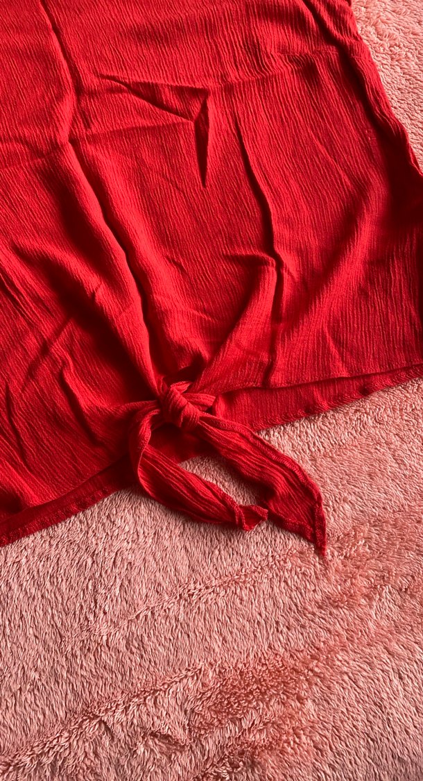 Kırmızı bluz - Görsel 3
