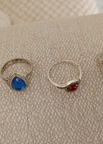 Siyah Taşlı Gotik Erkek Yüzük - Görsel 4