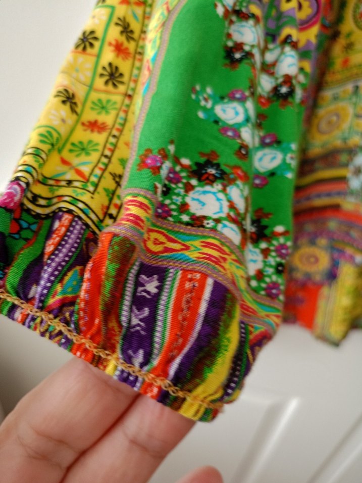 renkli tunik gömlek - Görsel 3