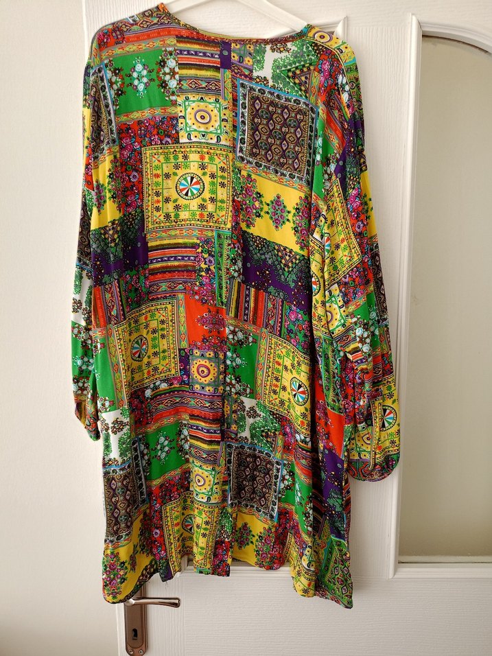 renkli tunik gömlek - Görsel 4