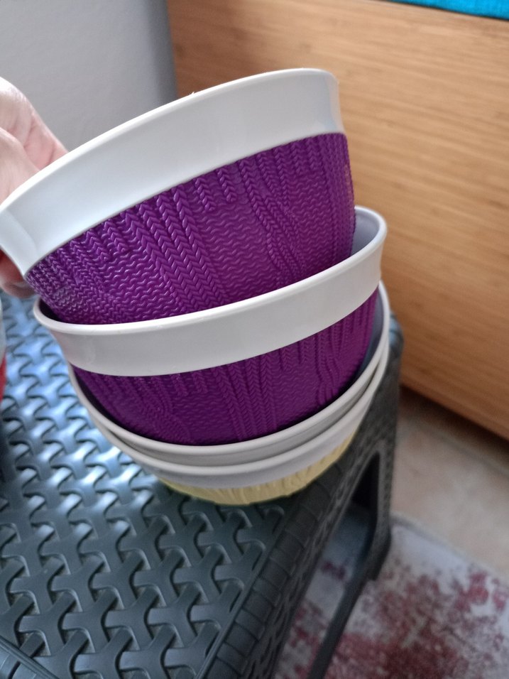 Beyaz Yuvarlak Tabak Seti - Görsel 5