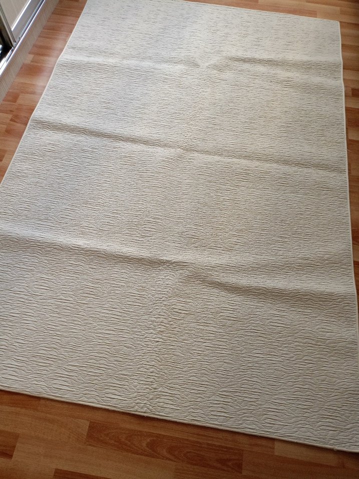 Beyaz krem Modern Stil Halı - Görsel 3