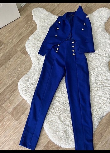 34 Beden Kumaş pantolon ceket takım