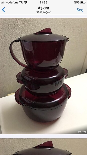 Tupperware Mikro set