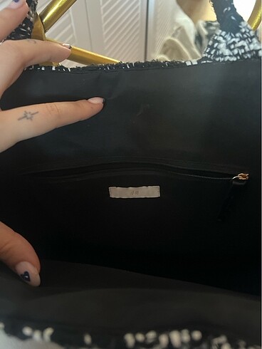 H&M H&M Siyah tote çanta