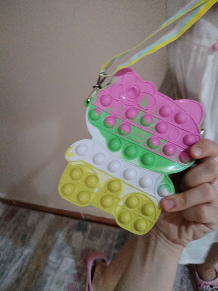 Ayıcık seklinde popit Çanta - Görsel 5