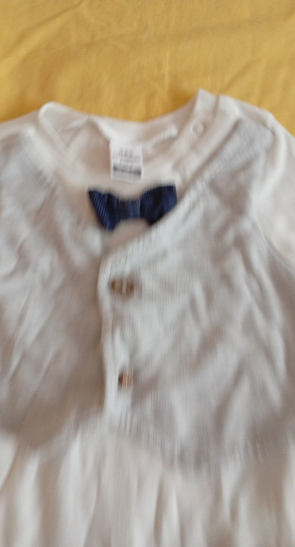 Gri Yelekli Beyaz Bebek Çıtçıtlı Body - Görsel 5