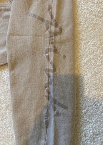 Victoria Secret Oversize Kadın Keten Eşofman Altı - Görsel 3