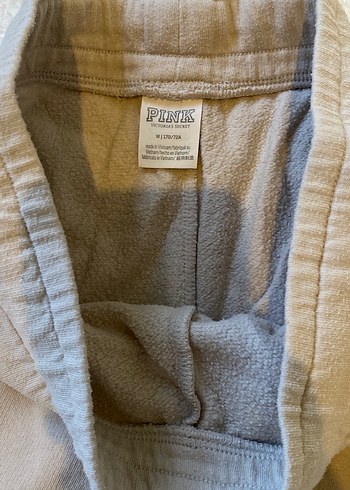 Victoria Secret Oversize Kadın Keten Eşofman Altı - Görsel 4