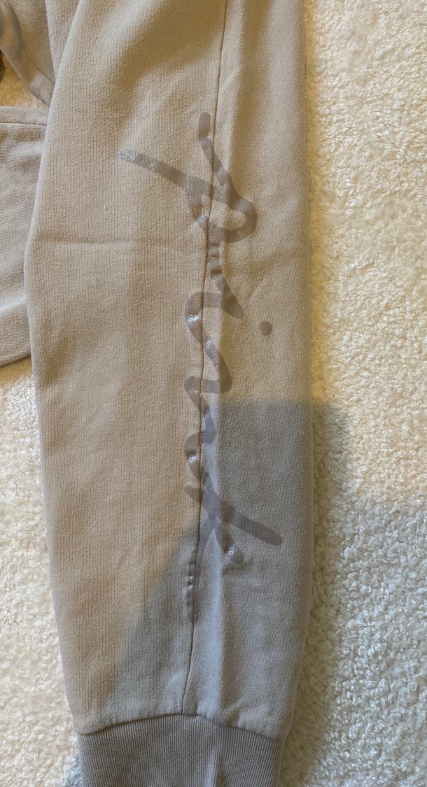 Victoria Secret Oversize Kadın Keten Eşofman Altı - Görsel 3