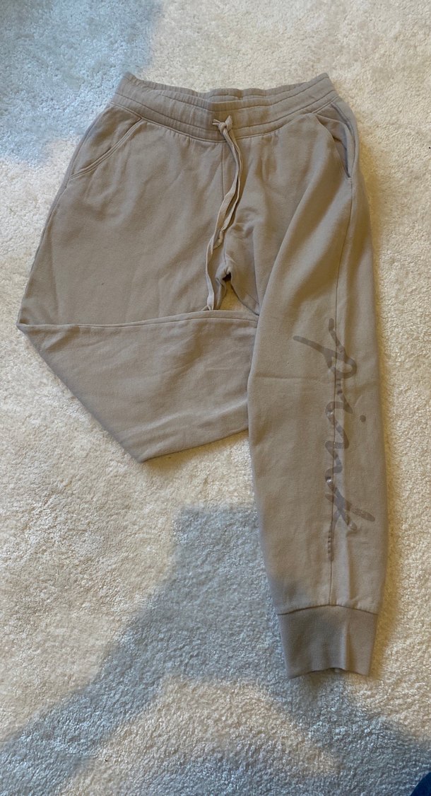 Victoria Secret Oversize Kadın Keten Eşofman Altı - Görsel 2