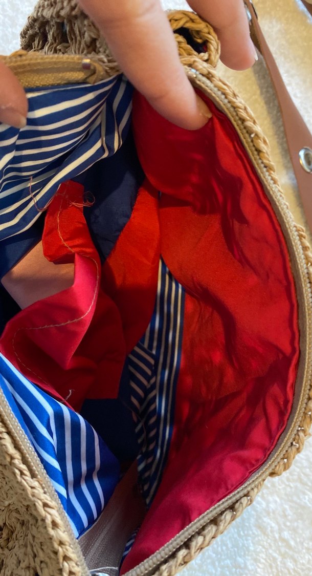 Dantel Detaylı Örgü Bohem Kadın Çanta - Görsel 2