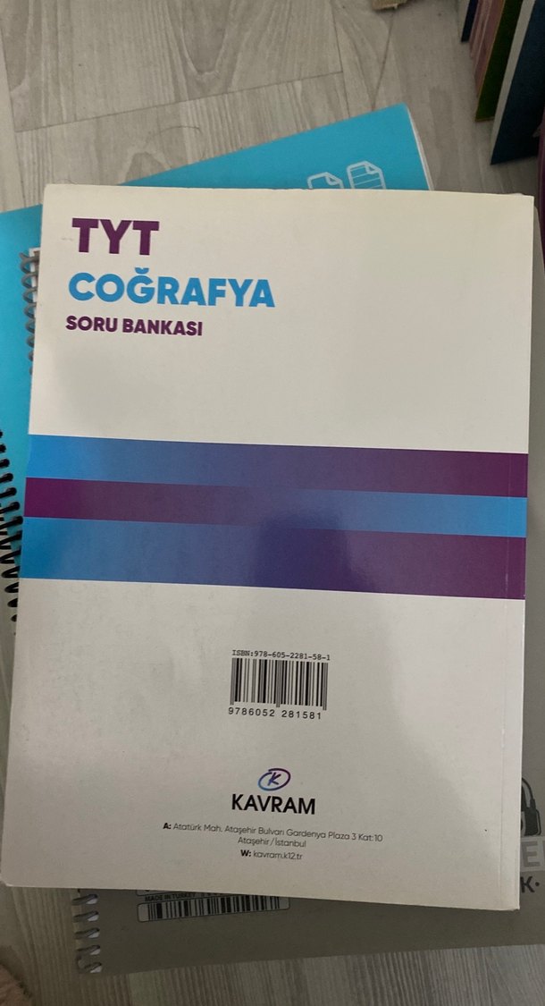 TYT Coğrafya Soru Bankası Kavram - Görsel 3