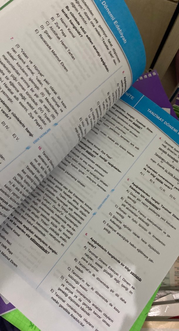 11. Sınıf Türk Edebiyatı Konu Özetli Soru Bankası - Görsel 2