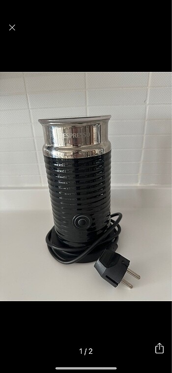 Nespresso süt köpürtücü
