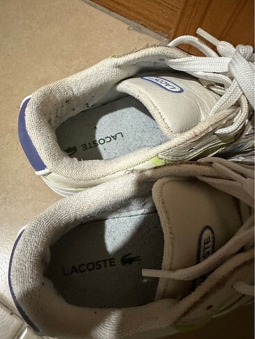 38 Beden beyaz Renk Lacoste sneaker