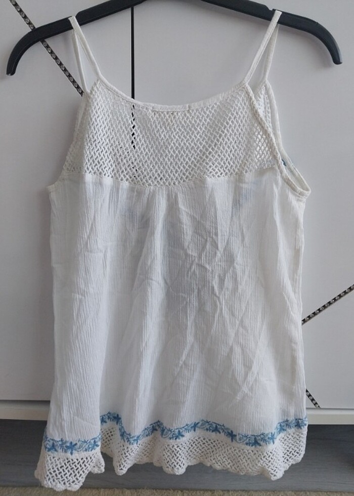 Askılı çile bezi dantelli - Görsel 2