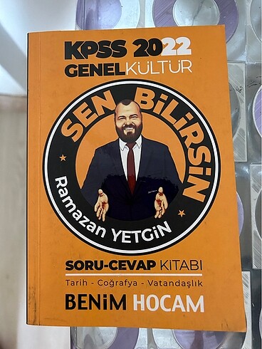 Benim hocam Ramazan Yetgin Sen Bilirsin Kitabı