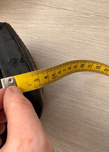 Siyah Bağcıklı Süet Platform Topuklu Bot - Görsel 8