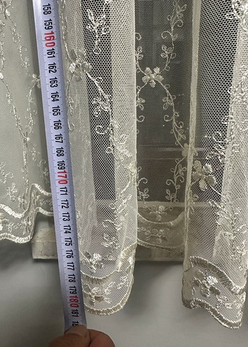 Ekru renk tül perde 1,8m x 3,75m - Görsel 4