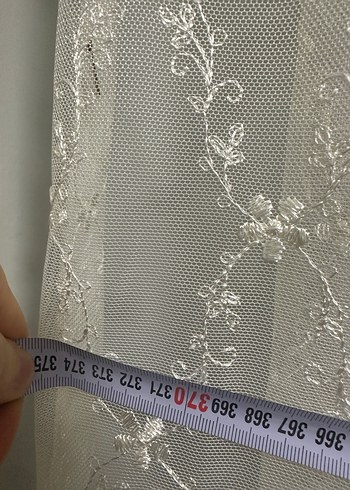 Ekru renk tül perde 1,8m x 3,75m - Görsel 5