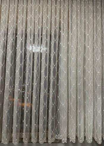 Ekru renk tül perde 1,8m x 3,75m - Görsel 6