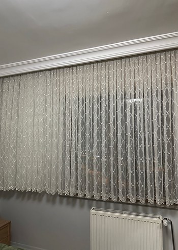 Ekru renk tül perde 1,8m x 3,75m - Görsel 7