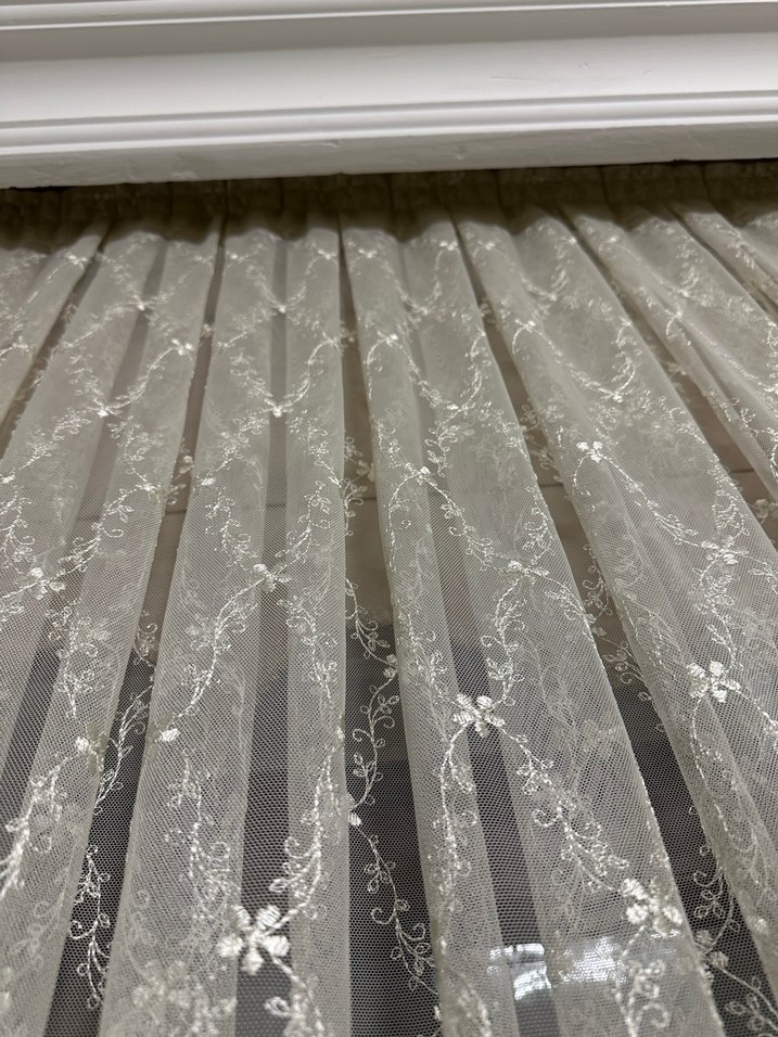 Ekru renk tül perde 1,8m x 3,75m - Görsel 3