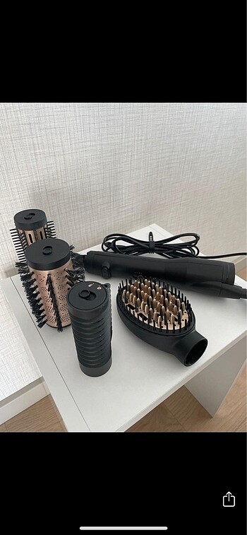 Babyliss döner başlıklı saç şekillendirici- kutulu
