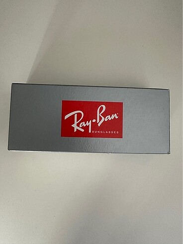 Rayban güneş gözlüğü karton kutusu