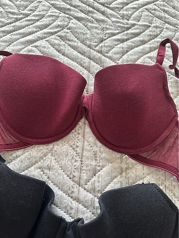 36 Beden H&M marka 75c beden 2li sütyen set.