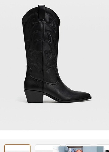 STRADIVARIUS KOVBOY ÇİZME 