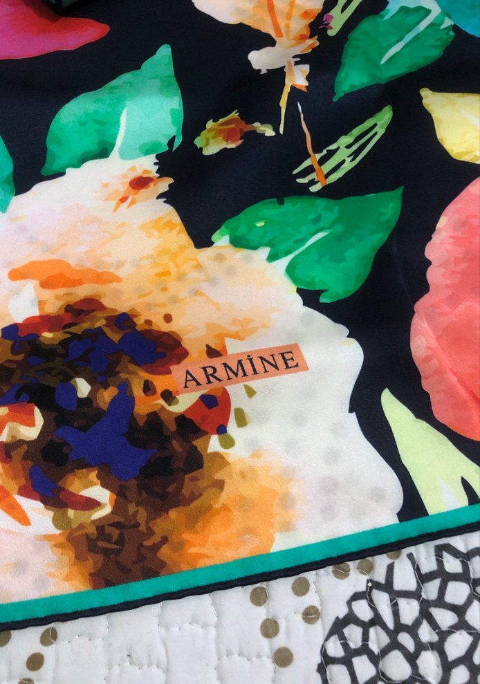 ARMİNE ipek eşarp - Görsel 3