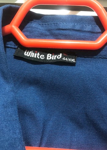 Düğmeli Lacivert Uzun Kollu Kadın Gömlek - Görsel 3