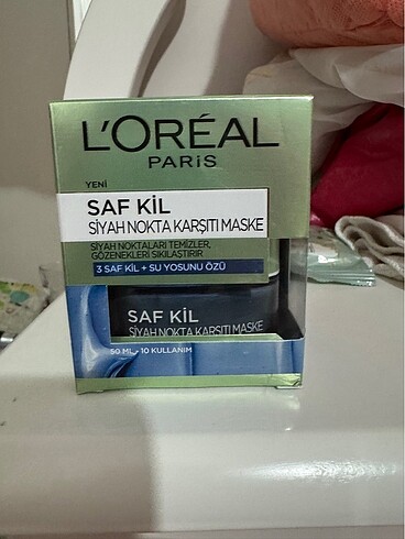 Loreal Paris saf kil maskesi SIFIR