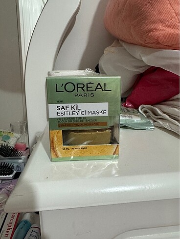 Loreal Paris saf kil cilt tonu eşitleyici maske SIFIR