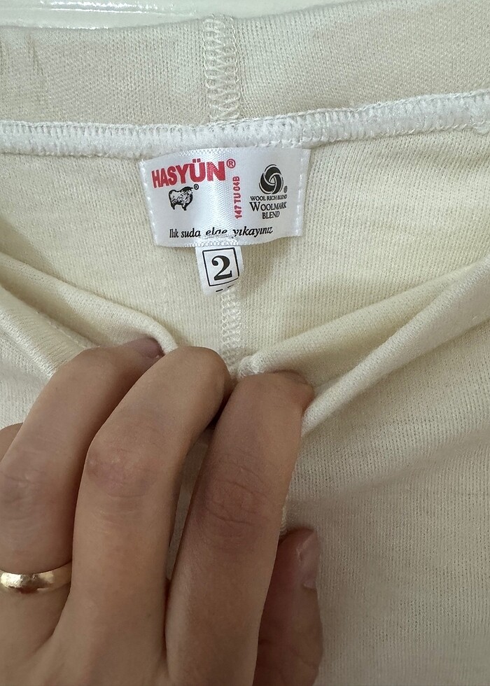 Hasyün yün içlik SIFIR - Görsel 4