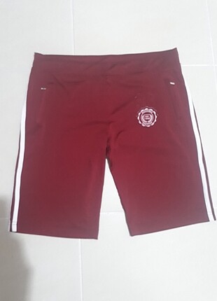 Abercrombie Bordo renk unisex şort L/XL