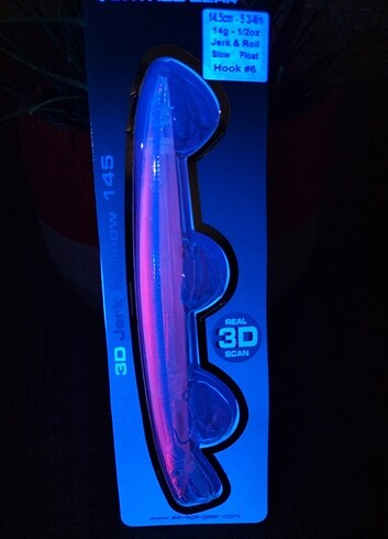  Savage Gear 3D Toplam 5 adet Sahte Balık Maket Rapala 