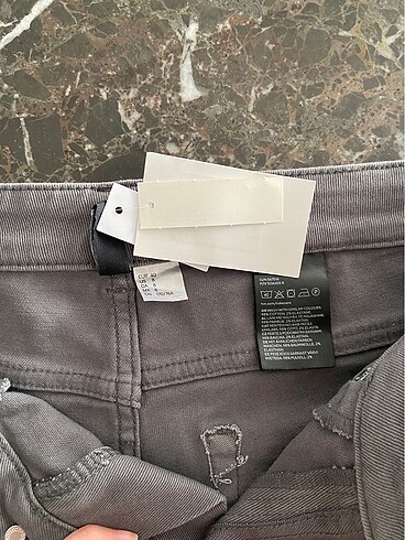 l Beden H&M yüksel bel İspanyol paça pantolon