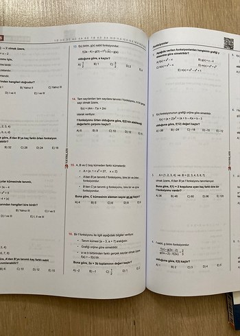 Beden TYT Matematik Soru Bankası 3D Yayınları