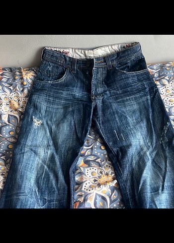 Koyu Mavi Street Wear Kot Pantolon