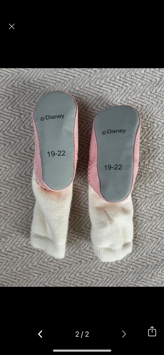 Kız Çocuk Beyaz Nakışlı Örgü Terlik - Görsel 2