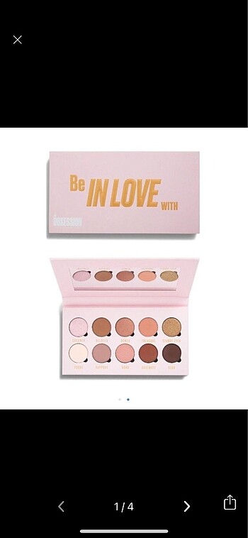 NUDE FAR PALETİ