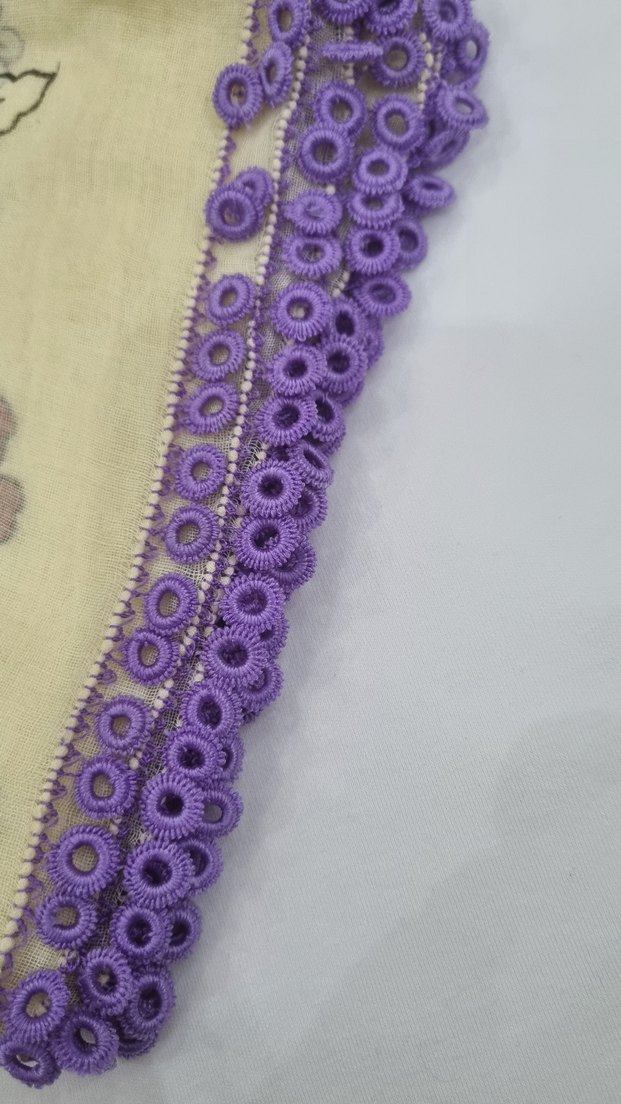 Tintin yazma bir kenarda Oya adedi yaklaşık 75 adet - Görsel 2