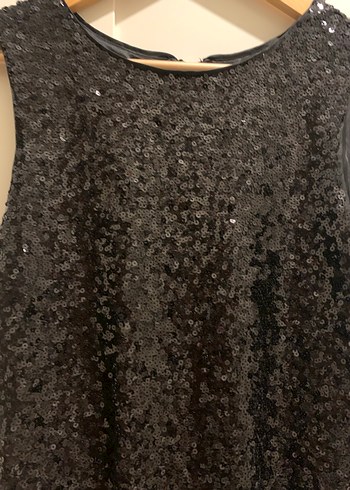 Siyah Drapeli Midi Kadın Abiye Elbise - Görsel 2