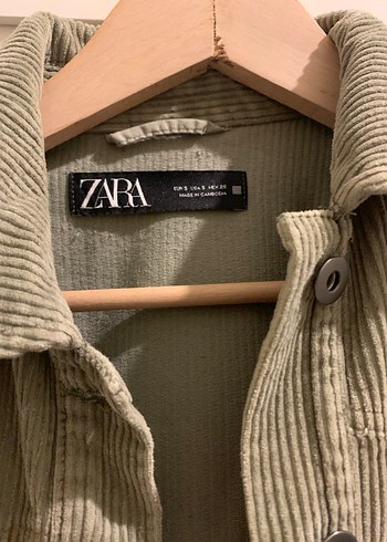 Kadın Haki Düğmeli Uzun Kollu Gömlek - Görsel 2