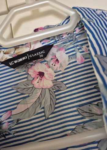 Çiçek Desenli Bohem Kadın Gömlek - Görsel 2