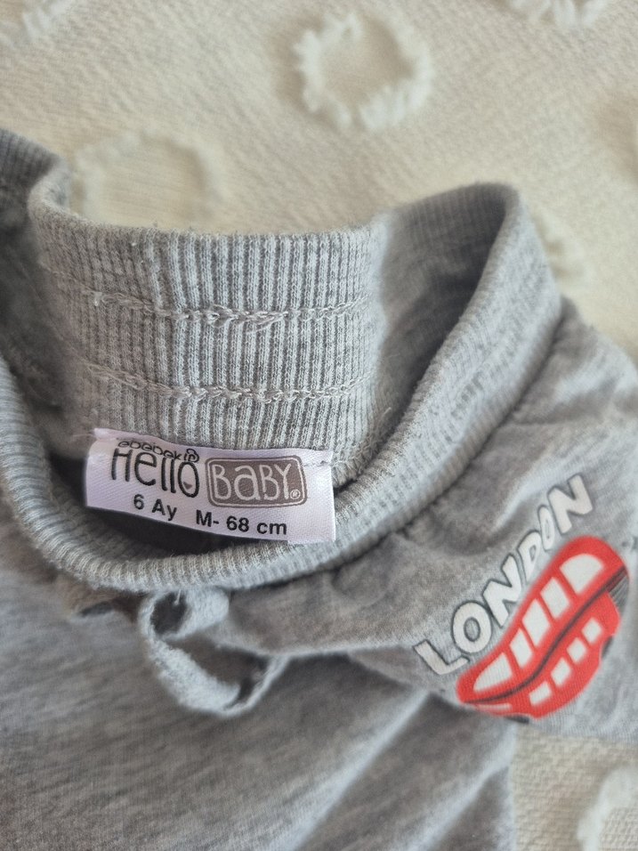 Gri  Erkek Çocuk Eşofman Altı - Görsel 3