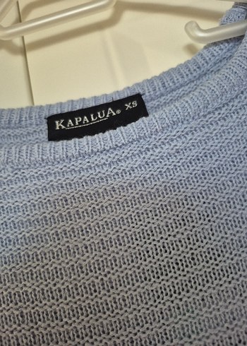 Mavi Bisiklet Yaka Triko Kadın Kazak - Görsel 3